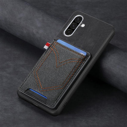 Denim Texture Leather Skin Phone Case with Card Slot, For Samsung Galaxy A36 5G, For Samsung Galaxy S25 5G, For Samsung Galaxy S25+ 5G, For Samsung Galaxy S25 Ultra 5G