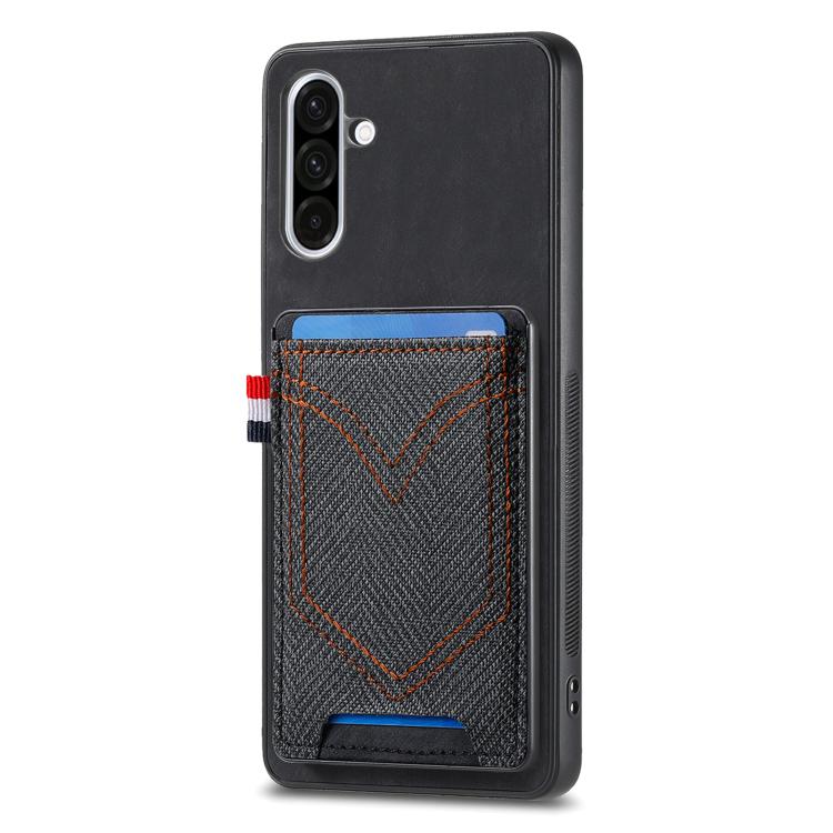 Denim Texture Leather Skin Phone Case with Card Slot, For Samsung Galaxy A36 5G, For Samsung Galaxy S25 5G, For Samsung Galaxy S25+ 5G, For Samsung Galaxy S25 Ultra 5G