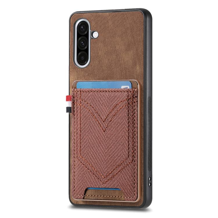 Denim Texture Leather Skin Phone Case with Card Slot, For Samsung Galaxy A36 5G, For Samsung Galaxy S25 5G, For Samsung Galaxy S25+ 5G, For Samsung Galaxy S25 Ultra 5G