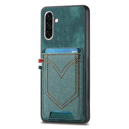 Denim Texture Leather Skin Phone Case with Card Slot, For Samsung Galaxy A36 5G, For Samsung Galaxy S25 5G, For Samsung Galaxy S25+ 5G, For Samsung Galaxy S25 Ultra 5G