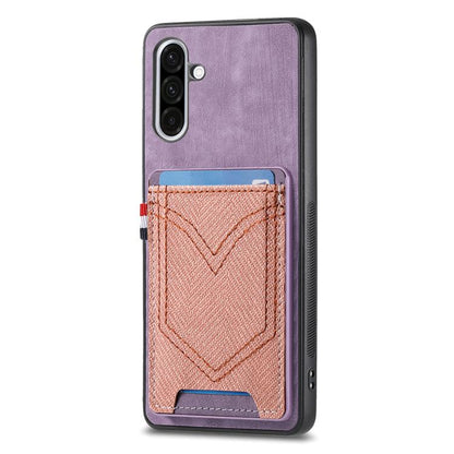 Denim Texture Leather Skin Phone Case with Card Slot, For Samsung Galaxy A36 5G, For Samsung Galaxy S25 5G, For Samsung Galaxy S25+ 5G, For Samsung Galaxy S25 Ultra 5G