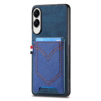 Denim Texture Leather Skin Phone Case with Card Slot, For Samsung Galaxy A57 5G, For Samsung Galaxy A37 5G, For Samsung Galaxy S25 Edge 5G, For Samsung Galaxy A56 5G