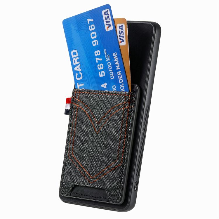 Denim Texture Leather Skin Phone Case with Card Slot, For Samsung Galaxy A57 5G, For Samsung Galaxy A37 5G, For Samsung Galaxy S25 Edge 5G, For Samsung Galaxy A56 5G
