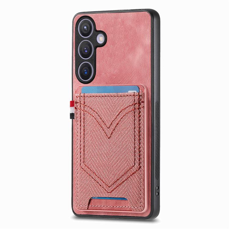 Denim Texture Leather Skin Phone Case with Card Slot, For Samsung Galaxy A57 5G, For Samsung Galaxy A37 5G, For Samsung Galaxy S25 Edge 5G, For Samsung Galaxy A56 5G