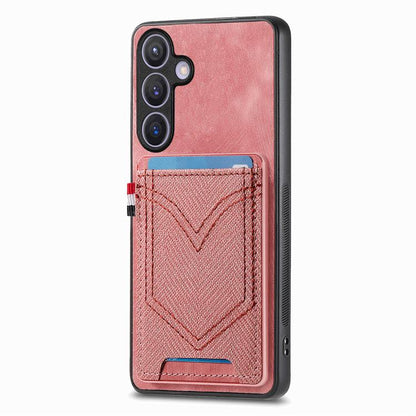 Denim Texture Leather Skin Phone Case with Card Slot, For Samsung Galaxy A57 5G, For Samsung Galaxy A37 5G, For Samsung Galaxy S25 Edge 5G, For Samsung Galaxy A56 5G