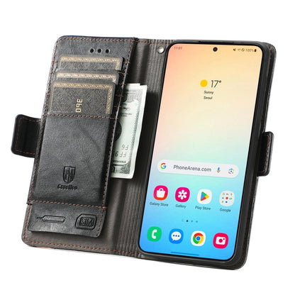 CaseNeo Splicing Dual Magnetic Buckle Leather Phone Case, For Samsung Galaxy S24+ 5G, For Samsung Galaxy S24 5G, For Samsung Galaxy A05, For Samsung Galaxy A05s