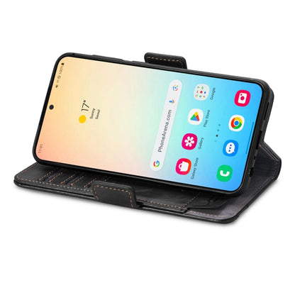 CaseNeo Splicing Dual Magnetic Buckle Leather Phone Case, For Samsung Galaxy S24+ 5G, For Samsung Galaxy S24 5G, For Samsung Galaxy A05, For Samsung Galaxy A05s