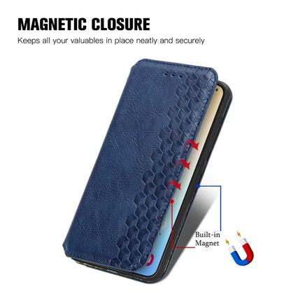 Cubic Grid Pressed Magnetic Leather Phone Case, For Samsung Galaxy S25+ 5G, For Samsung Galaxy S25 Ultra 5G, For Samsung Galaxy M55, For Samsung Galaxy A25 5G