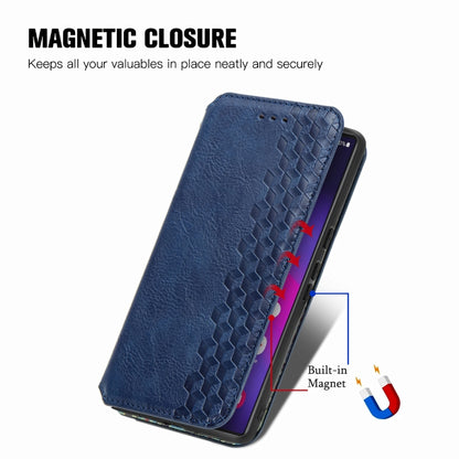 Cubic Grid Pressed Magnetic Leather Phone Case, For Samsung Galaxy S25 Ultra 5G, For Samsung Galaxy M55, For Samsung Galaxy A25 5G