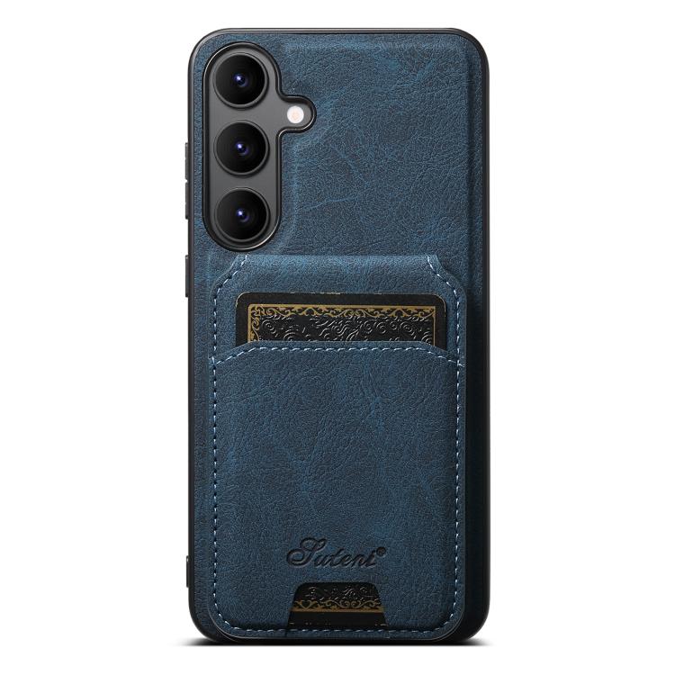 Suteni H16 Litchi Texture Leather Detachable Wallet Back Phone Case, For Samsung Galaxy S26+ 5G, For Samsung Galaxy S26 Ultra 5G, For Samsung Galaxy S25 5G, For Samsung Galaxy S25+ 5G, For Samsung Galaxy S25 Ultra 5G, For Samsung Galaxy S24 Ultra 5G