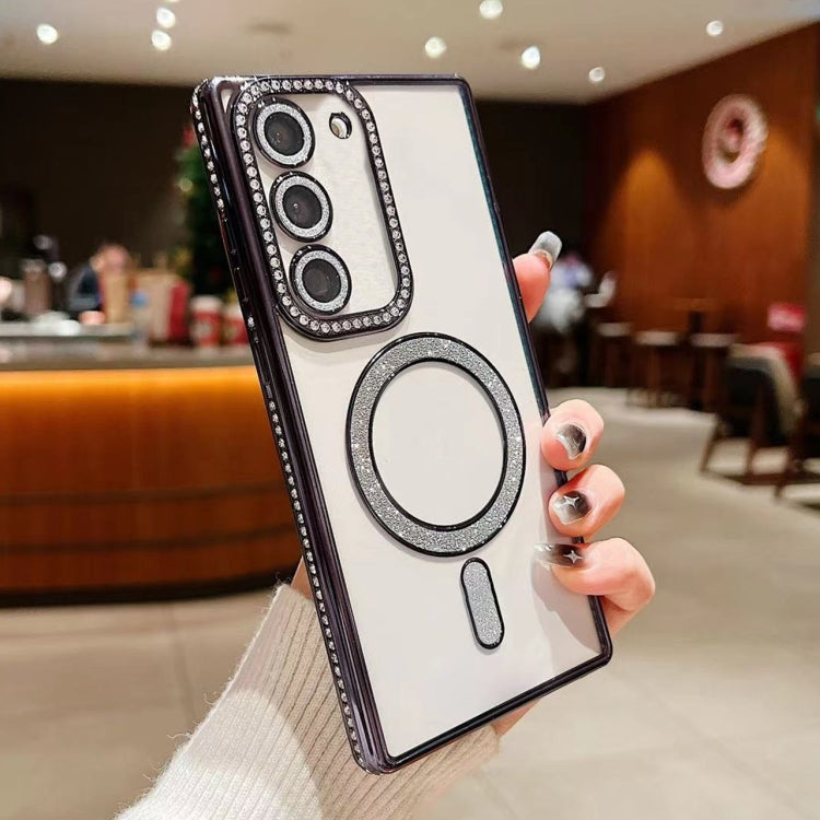 Diamond Gradient Plated MagSafe TPU Phone Case, For Samsung Galaxy S23 5G, For Samsung Galaxy S22 Ultra 5G, For Samsung Galaxy S22 5G