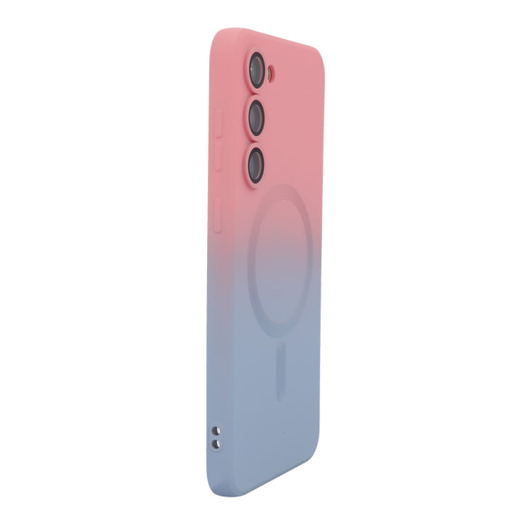 ENKAY Hat-Prince MagSafe Rainbow Gradient Silicone Phone Case with Lens Film, For Samsung Galaxy A54, For Samsung Galaxy S23 Ultra 5G, For Samsung Galaxy S23+ 5G, For Samsung Galaxy S23 5G
