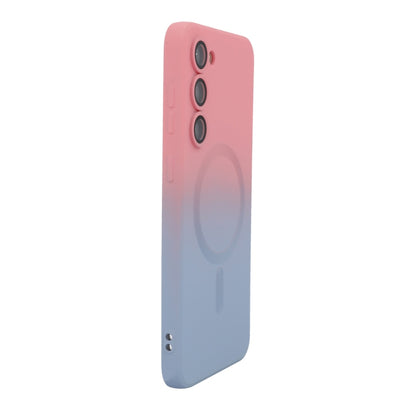 ENKAY Hat-Prince MagSafe Rainbow Gradient Silicone Phone Case with Lens Film, For Samsung Galaxy A54, For Samsung Galaxy S23 Ultra 5G, For Samsung Galaxy S23+ 5G, For Samsung Galaxy S23 5G