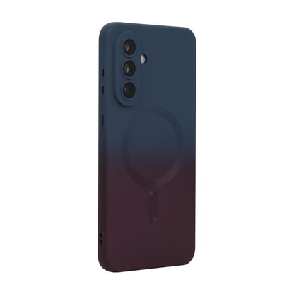 ENKAY Hat-Prince MagSafe Rainbow Gradient Silicone Phone Case with Lens Film, For Samsung Galaxy S23 5G, For Samsung Galaxy A17 / A26 5G, For Samsung Galaxy A06 4G / 5G, For Samsung Galaxy A16 4G / 5G