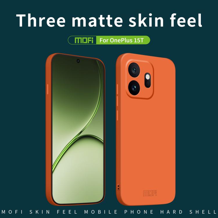 MOFI Qin Series Skin Feel All-inclusive PC Phone Case, For OnePlus 15T, For OnePlus Turbo 6V, For OnePlus Ace 6