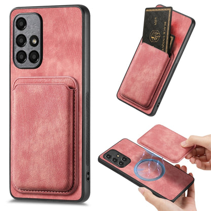 Retro Leather Card Bag Magnetic Phone Case, For Samsung Galaxy A21s, For Samsung Galaxy A31, For Samsung Galaxy A71, For Samsung Galaxy A51