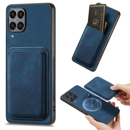 Retro Leather Card Bag Magnetic Phone Case, For Samsung Galaxy A33 5G, For Samsung Galaxy A22 4G, For Samsung Galaxy A22 5G, For Samsung Galaxy A32 4G