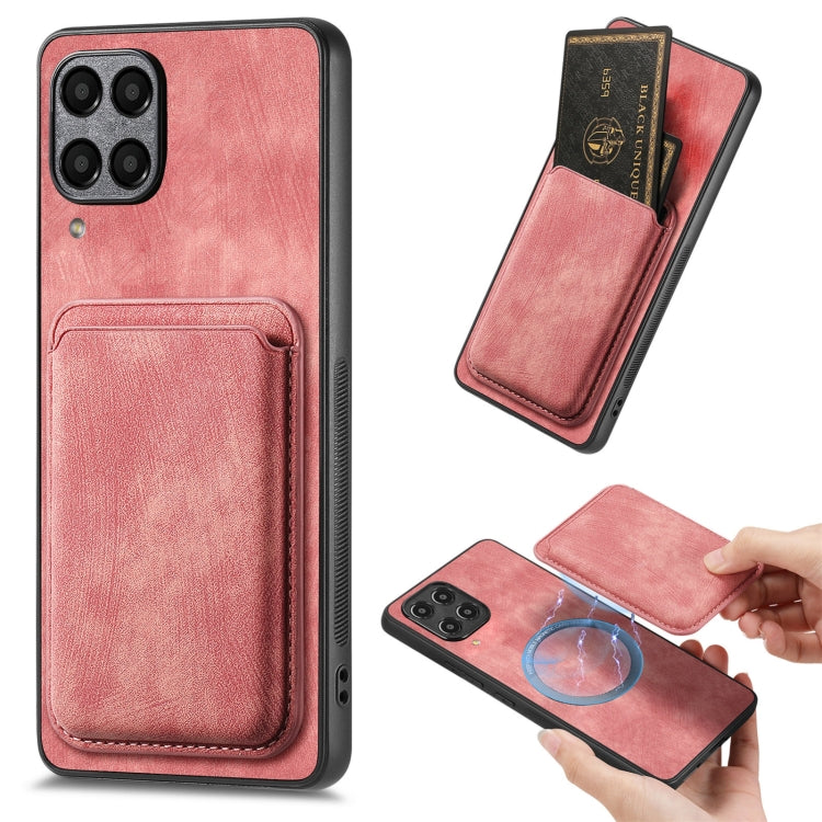 Retro Leather Card Bag Magnetic Phone Case, For Samsung Galaxy A33 5G, For Samsung Galaxy A22 4G, For Samsung Galaxy A22 5G, For Samsung Galaxy A32 4G