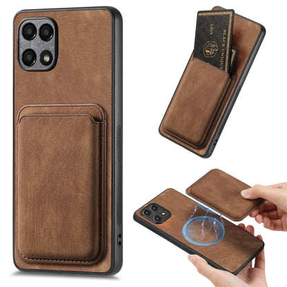 Retro Leather Card Bag Magnetic Phone Case, For Samsung Galaxy A33 5G, For Samsung Galaxy A22 4G, For Samsung Galaxy A22 5G, For Samsung Galaxy A32 4G
