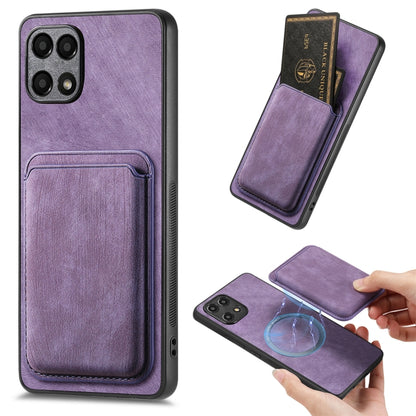 Retro Leather Card Bag Magnetic Phone Case, For Samsung Galaxy A33 5G, For Samsung Galaxy A22 4G, For Samsung Galaxy A22 5G, For Samsung Galaxy A32 4G