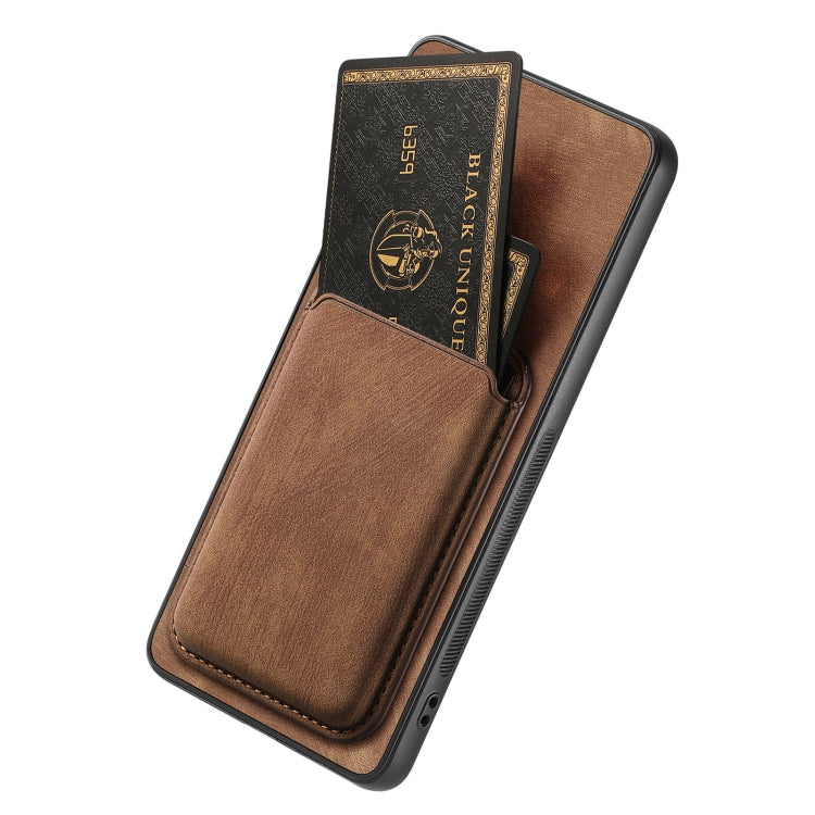 Retro Leather Card Bag Magnetic Phone Case, For Samsung Galaxy A72 5G, For Samsung Galaxy A52, For Samsung Galaxy Note20, For Samsung Galaxy A70 / A70s