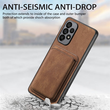 Retro Leather Card Bag Magnetic Phone Case, For Samsung Galaxy A72 5G, For Samsung Galaxy A52, For Samsung Galaxy Note20, For Samsung Galaxy A70 / A70s