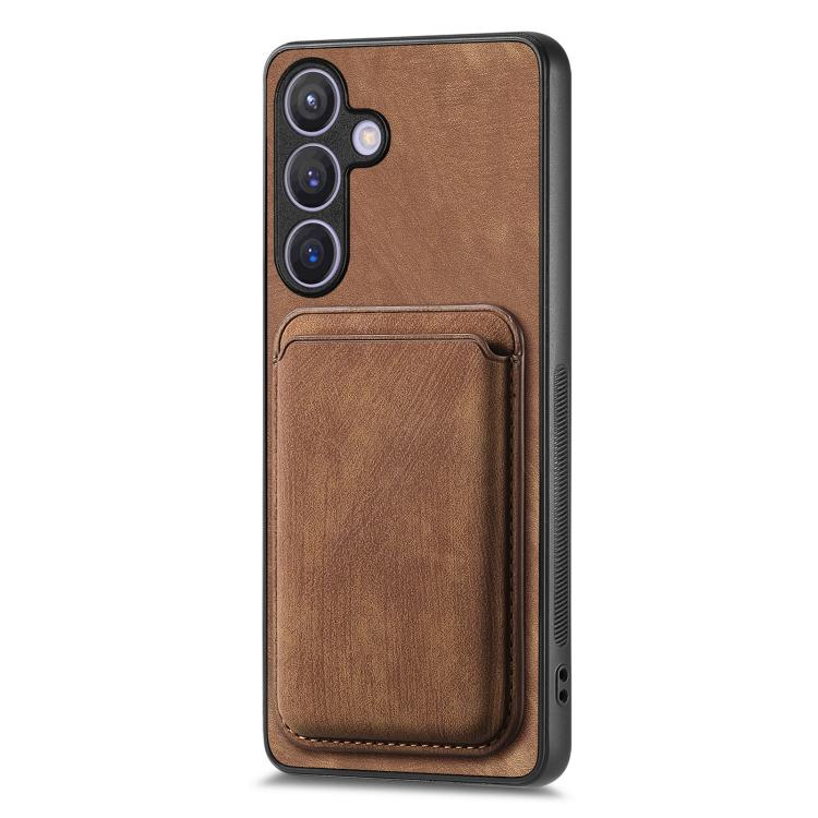 Retro Leather Card Bag Magnetic Phone Case, For Samsung Galaxy A57 5G, For Samsung Galaxy A37 5G, For Samsung Galaxy S25 Edge 5G, For Samsung Galaxy A56 5G