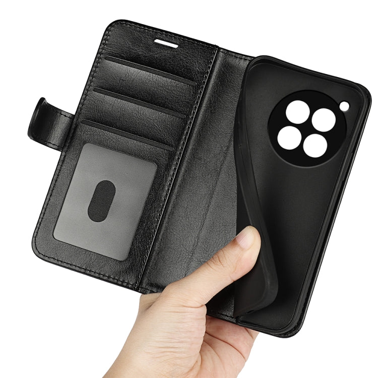 R64 Texture Horizontal Flip Leather Phone Case, For OnePlus 12