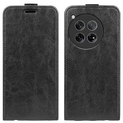 R64 Texture Single Vertical Flip Leather Phone Case, For OnePlus 12