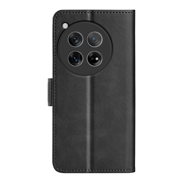 Dual-side Magnetic Buckle Horizontal Flip Leather Phone Case, For OnePlus 12