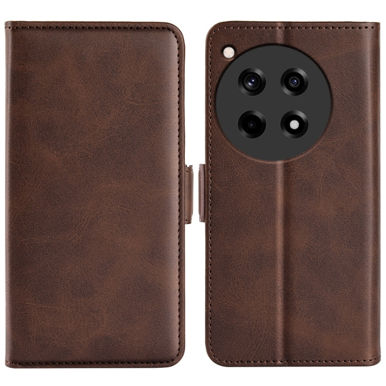Dual-side Magnetic Buckle Horizontal Flip Leather Phone Case, For OnePlus Nord 4, For OnePlus Nord CE4 Lite 5G, For OnePlus Ace 3V, For OnePlus 12R
