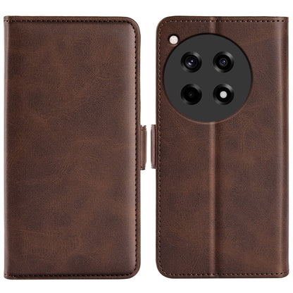 Dual-side Magnetic Buckle Horizontal Flip Leather Phone Case, For OnePlus Nord 4, For OnePlus Nord CE4 Lite 5G, For OnePlus Ace 3V, For OnePlus 12R