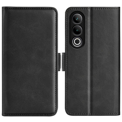 Dual-side Magnetic Buckle Horizontal Flip Leather Phone Case, For OnePlus Nord 4, For OnePlus Nord CE4 Lite 5G, For OnePlus Ace 3V, For OnePlus 12R