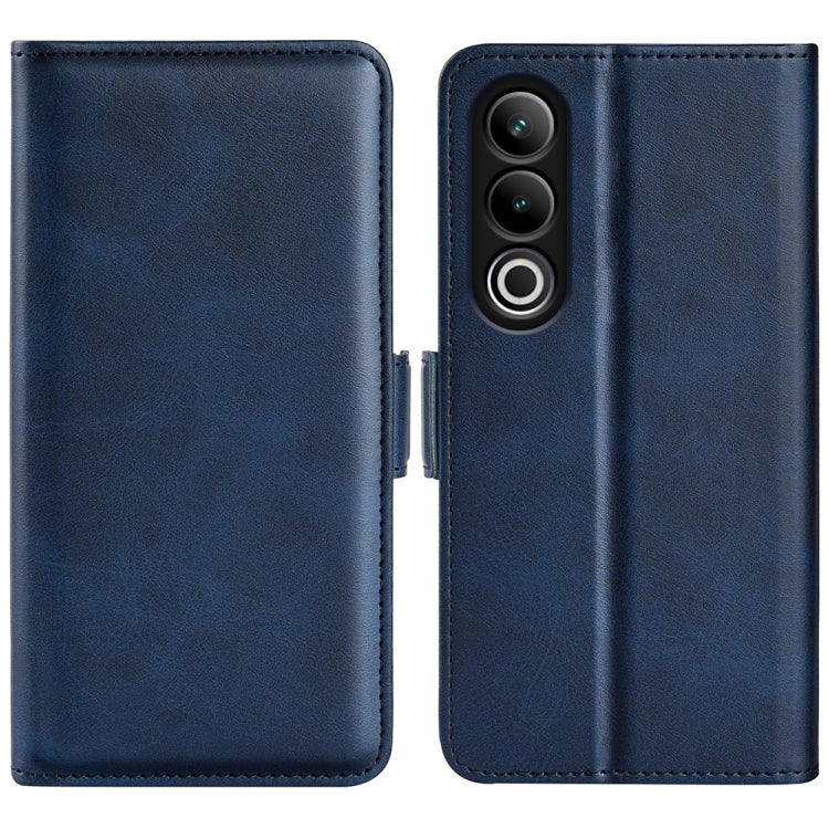 Dual-side Magnetic Buckle Horizontal Flip Leather Phone Case, For OnePlus Nord 4, For OnePlus Nord CE4 Lite 5G, For OnePlus Ace 3V, For OnePlus 12R