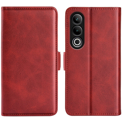 Dual-side Magnetic Buckle Horizontal Flip Leather Phone Case, For OnePlus Nord 4, For OnePlus Nord CE4 Lite 5G, For OnePlus Ace 3V, For OnePlus 12R