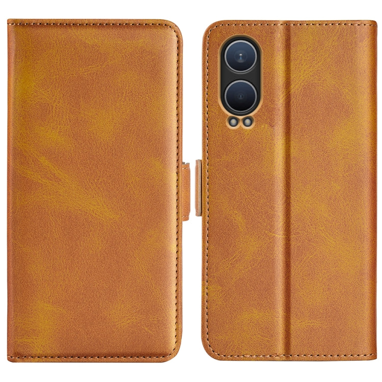 Dual-side Magnetic Buckle Horizontal Flip Leather Phone Case, For OnePlus Nord 4, For OnePlus Nord CE4 Lite 5G, For OnePlus Ace 3V, For OnePlus 12R