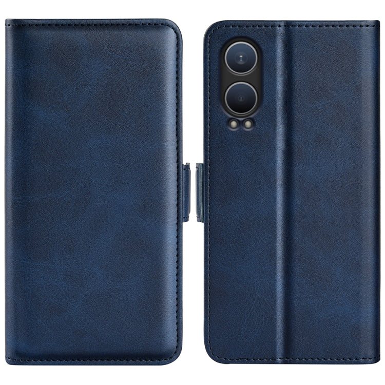 Dual-side Magnetic Buckle Horizontal Flip Leather Phone Case, For OnePlus Nord 4, For OnePlus Nord CE4 Lite 5G, For OnePlus Ace 3V, For OnePlus 12R