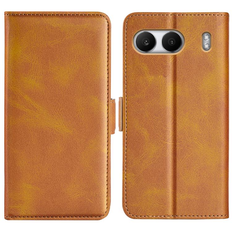 Dual-side Magnetic Buckle Horizontal Flip Leather Phone Case, For OnePlus Nord 4, For OnePlus Nord CE4 Lite 5G, For OnePlus Ace 3V, For OnePlus 12R