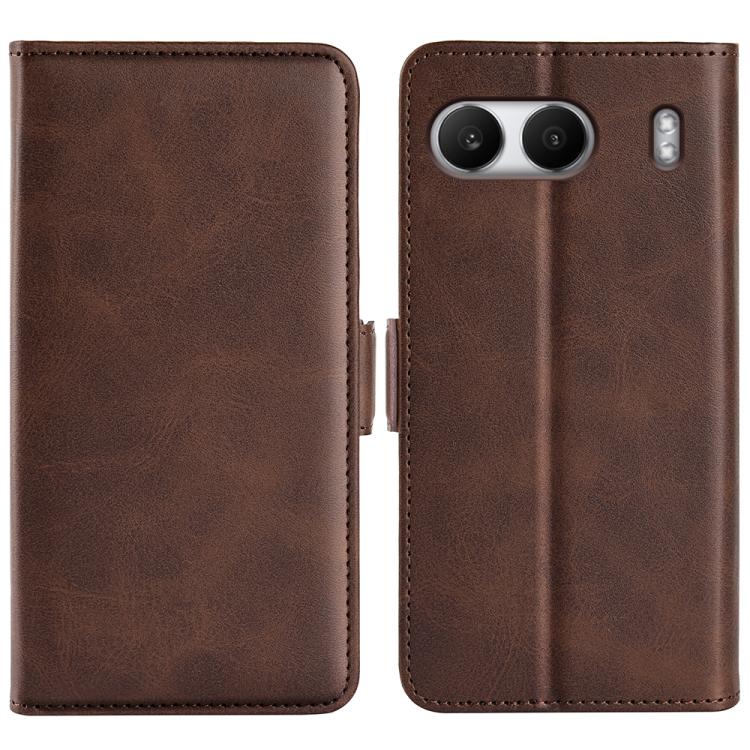 Dual-side Magnetic Buckle Horizontal Flip Leather Phone Case, For OnePlus Nord 4, For OnePlus Nord CE4 Lite 5G, For OnePlus Ace 3V, For OnePlus 12R
