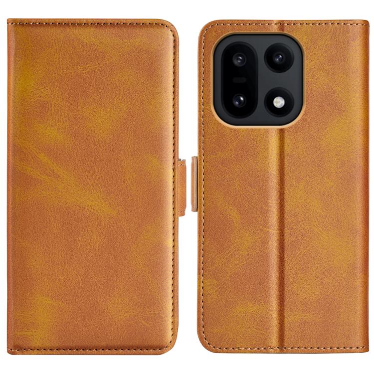 Dual-side Magnetic Buckle Horizontal Flip Leather Phone Case, For OnePlus Turbo 6 / 6V, For OnePlus 15R / Ace 6 5G / 6T 5G, For OnePlus 15, For OnePlus Nord 5 / Ace 5 Ultra