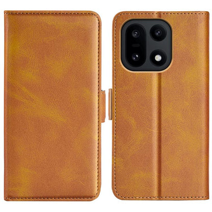 Dual-side Magnetic Buckle Horizontal Flip Leather Phone Case, For OnePlus Turbo 6 / 6V, For OnePlus 15R / Ace 6 5G / 6T 5G, For OnePlus 15, For OnePlus Nord 5 / Ace 5 Ultra
