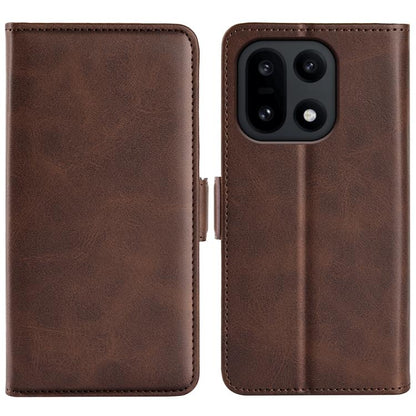 Dual-side Magnetic Buckle Horizontal Flip Leather Phone Case, For OnePlus Turbo 6 / 6V, For OnePlus 15R / Ace 6 5G / 6T 5G, For OnePlus 15, For OnePlus Nord 5 / Ace 5 Ultra
