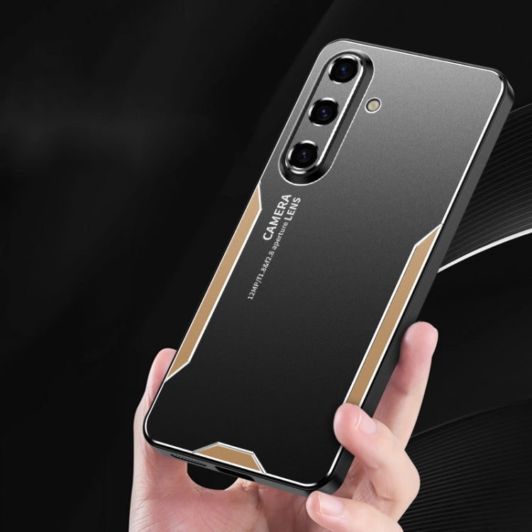 Blade Series TPU Hybrid Metal Phone Case, For Galaxy S24 FE 5G, For Galaxy A55 5G, For Galaxy A35 5G, For Galaxy S24 Ultra 5G, For Galaxy S24+ 5G, For Galaxy S24 5G