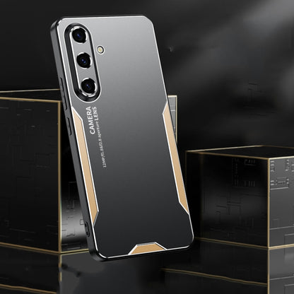 Blade Series TPU Hybrid Metal Phone Case, For Samsung Galaxy S25 5G, For Samsung Galaxy S25+ 5G, For Samsung Galaxy S25 Ultra 5G, For Samsung Galaxy A16 5G, For Samsung Galaxy A06 4G, For Samsung Galaxy S24 FE 5G