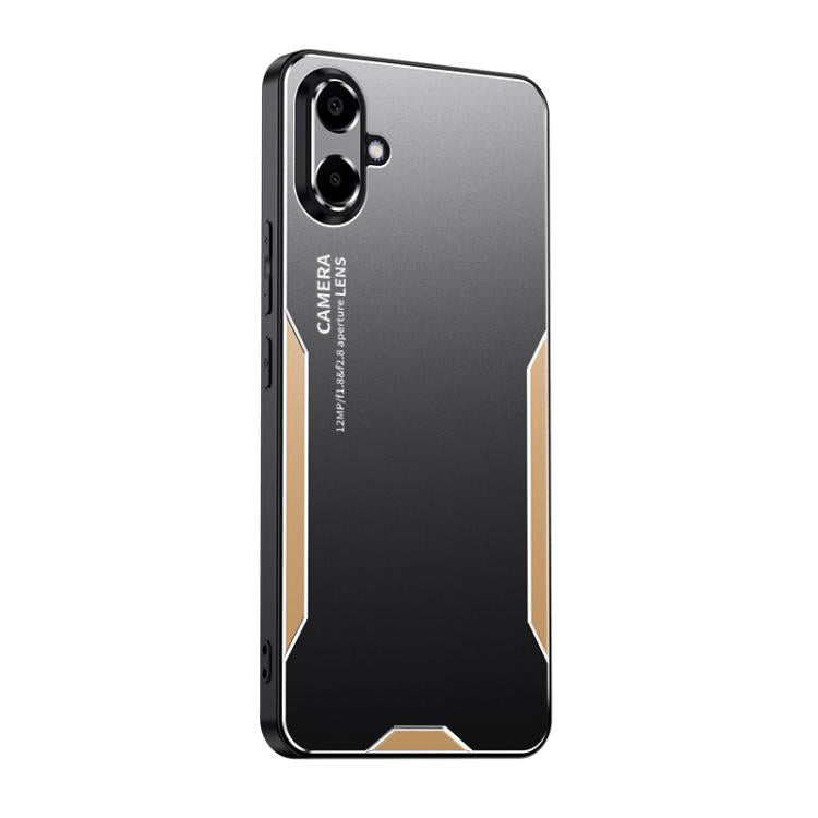 Blade Series TPU Hybrid Metal Phone Case, For Samsung Galaxy S25 FE 5G, For Samsung Galaxy A07 5G, For Samsung Galaxy A17 5G, For Samsung Galaxy S25 Edge 5G, For Samsung Galaxy A26 5G, For Samsung Galaxy A36 5G