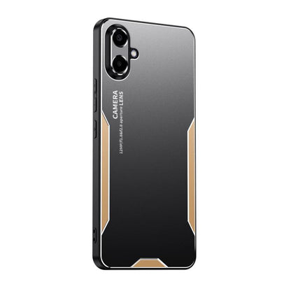 Blade Series TPU Hybrid Metal Phone Case, For Samsung Galaxy S25 FE 5G, For Samsung Galaxy A07 5G, For Samsung Galaxy A17 5G, For Samsung Galaxy S25 Edge 5G, For Samsung Galaxy A26 5G, For Samsung Galaxy A36 5G