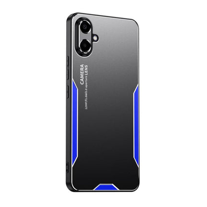 Blade Series TPU Hybrid Metal Phone Case, For Galaxy S26 FE 5G, For Galaxy S25 FE 5G, For Galaxy A07 5G, For Galaxy A17 5G, For Galaxy S25 Edge 5G, For Galaxy A26 5G