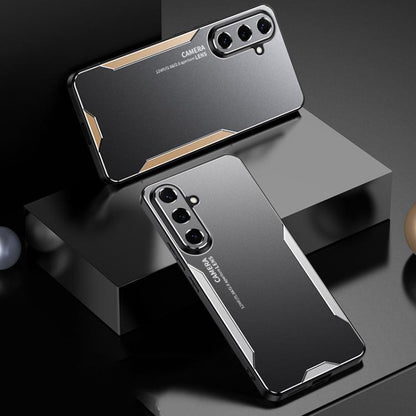 Blade Series TPU Hybrid Metal Phone Case, For Galaxy S26 FE 5G, For Galaxy S25 FE 5G, For Galaxy A07 5G, For Galaxy A17 5G, For Galaxy S25 Edge 5G, For Galaxy A26 5G