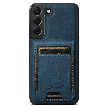 Suteni H17 Litchi Texture Leather MagSafe Detachable Wallet Phone Case, For Samsung Galaxy S24+ 5G, For Samsung Galaxy S24 5G, For Samsung Galaxy S23 Ultra 5G, For Samsung Galaxy S23+ 5G, For  Samsung Galaxy S23 5G, For Samsung Galaxy S22 Ultra 5G