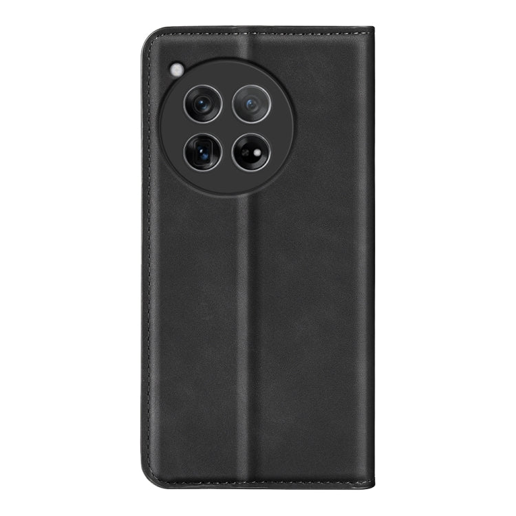 Retro-skin Magnetic Suction Leather Phone Case, For OnePlus 12